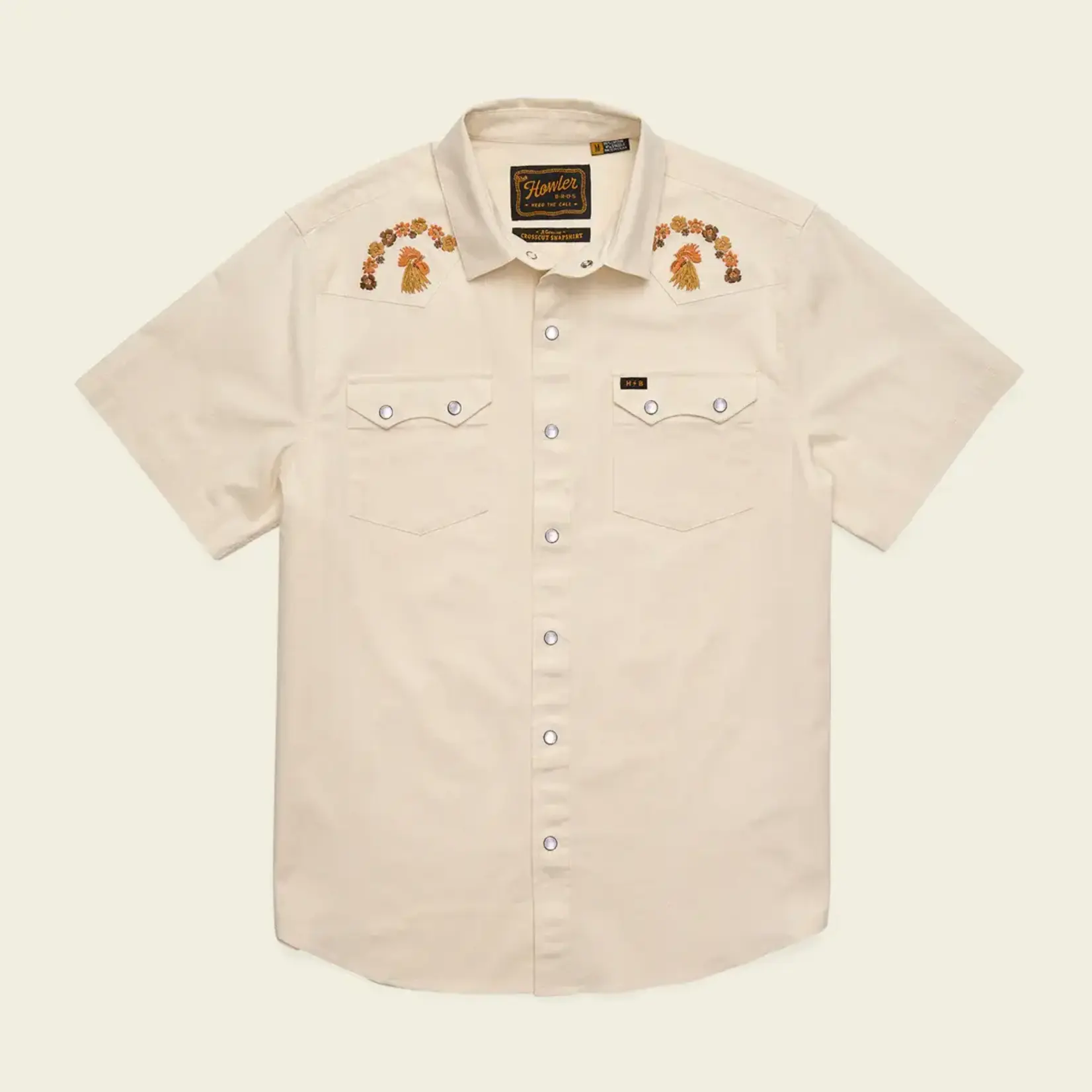 Howler Bros. Crosscut Deluxe Snapshirt SS
