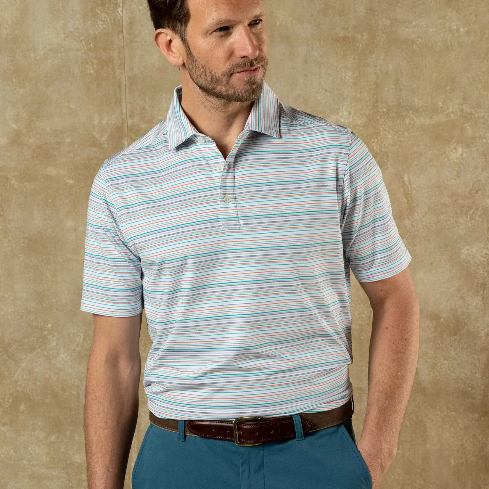 Duck Head Long Drive Performance Polo