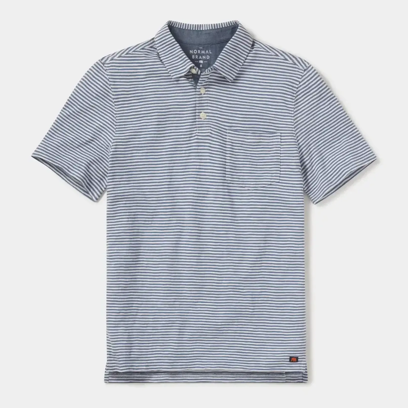 The Normal Brand Vintage Slub Pocket Polo