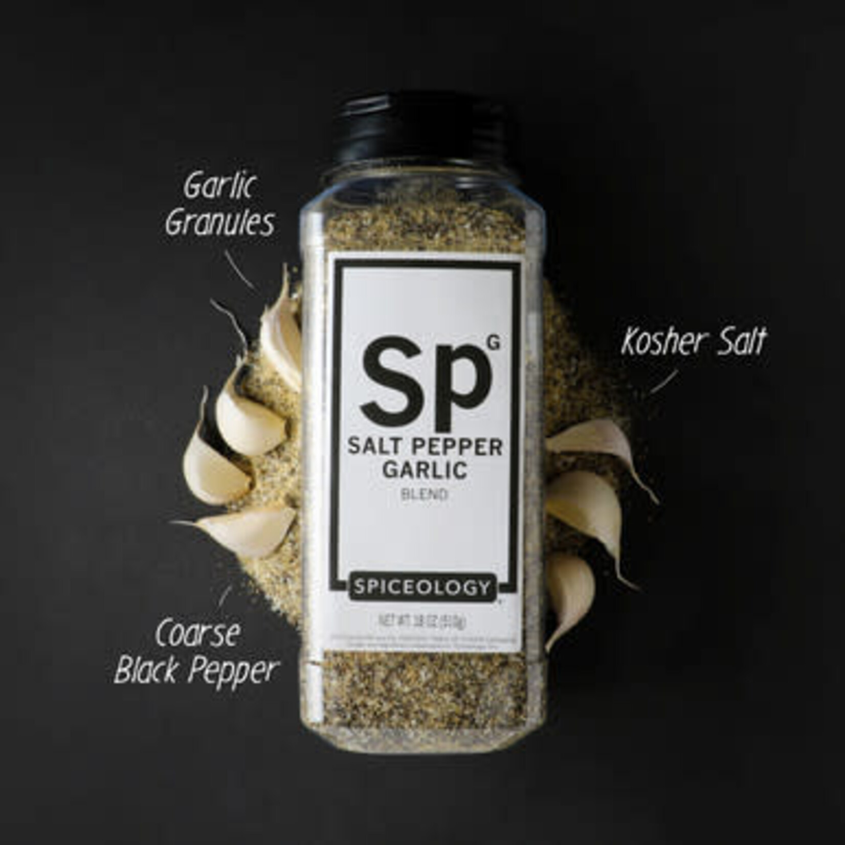 Spiceology Salt Pepper Garlic Seasoning Blend