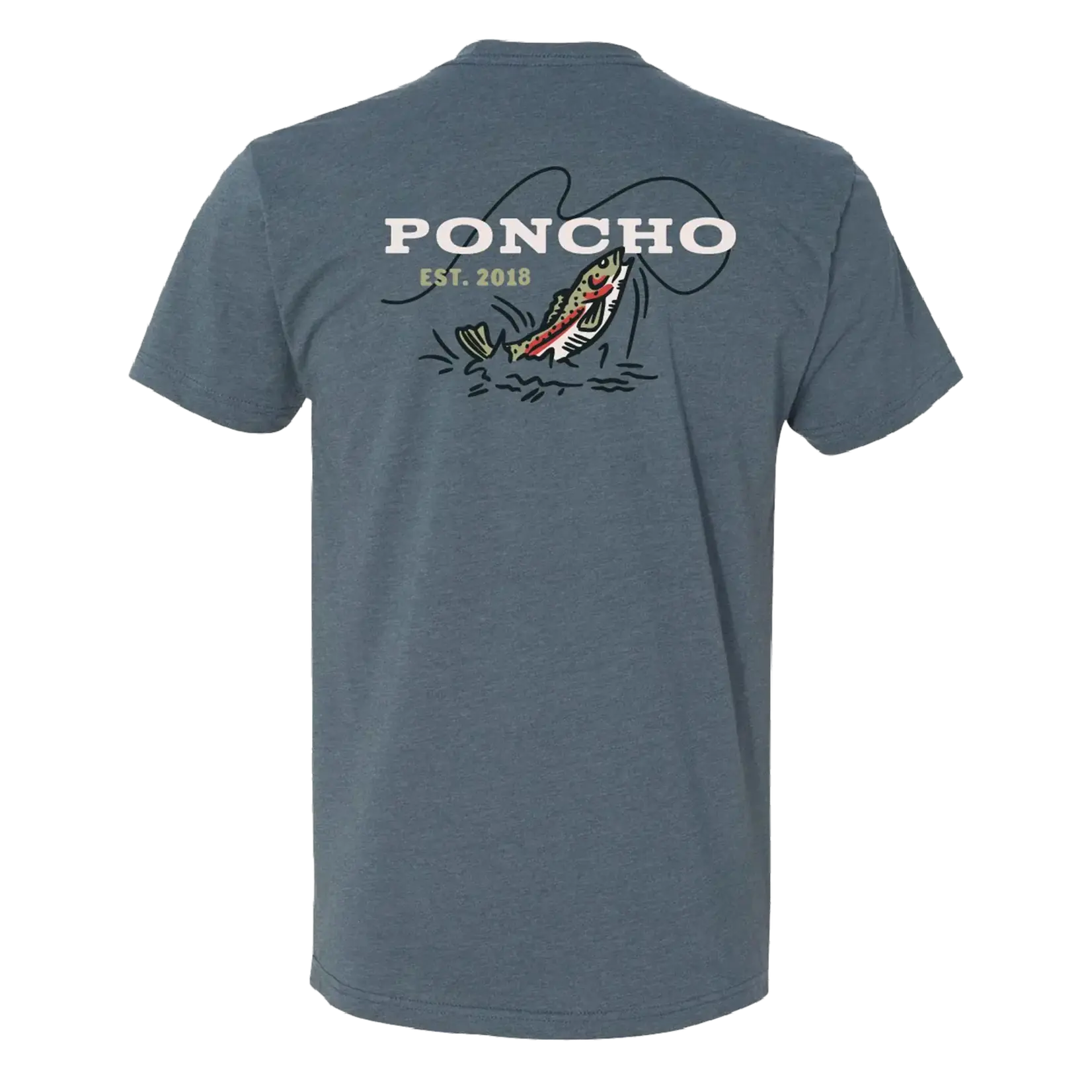 Poncho Outdoors The Set the Hook Tee
