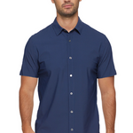Flag and Anthem Loretto SS Dot Print Performance Shirt