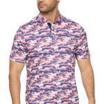 Flag and Anthem Brookings SS Camo Performance Polo