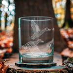 Benoit's Design Co. Flying Ducks Drinking Glasses - Old Fashioned