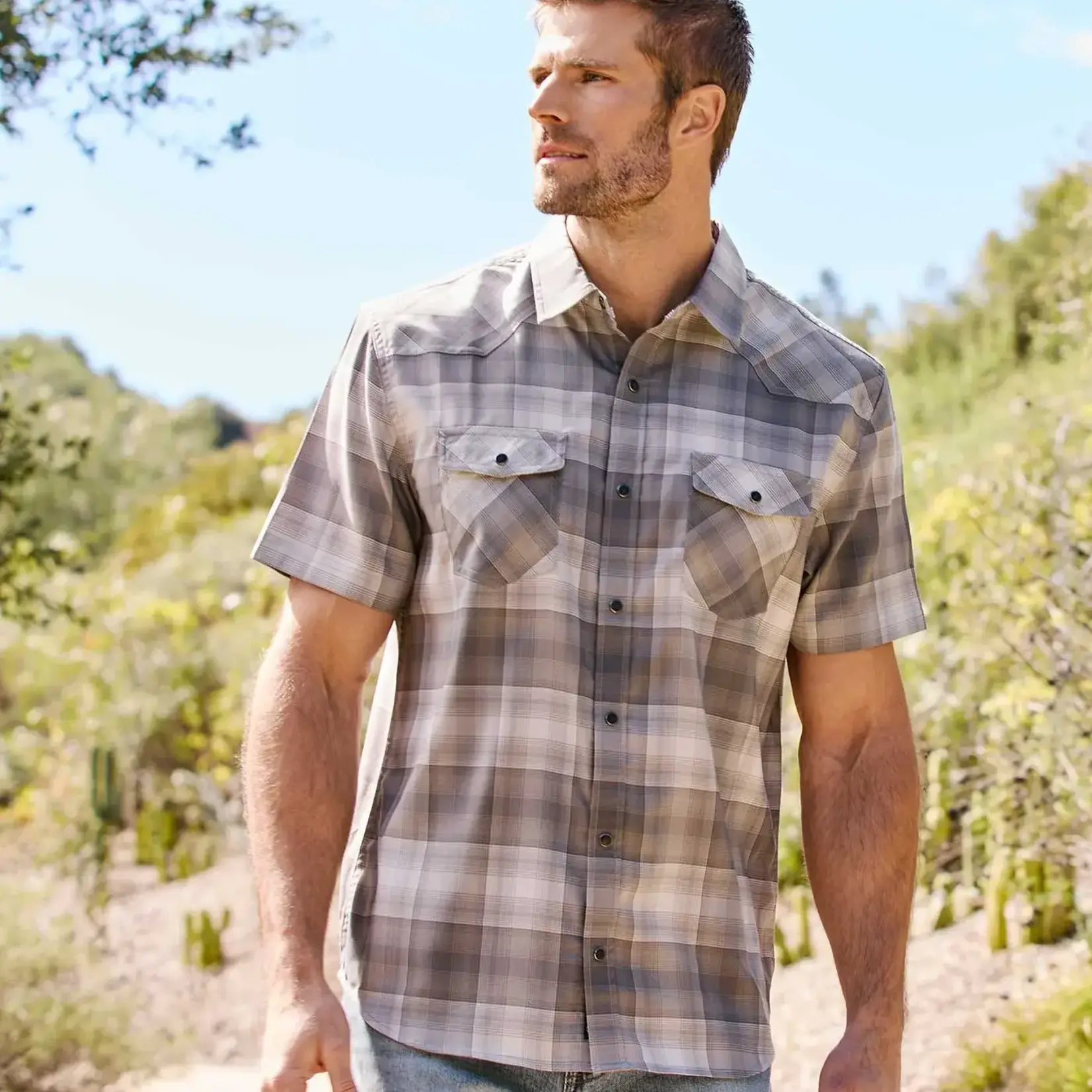 Flag and Anthem Tavares SS Outdoor Performance Western