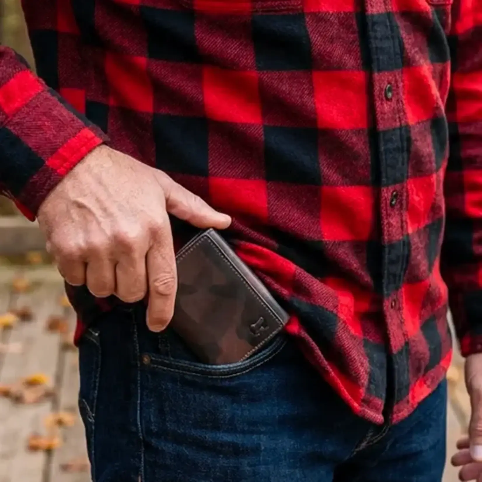 Will Leather Goods Military Trifold