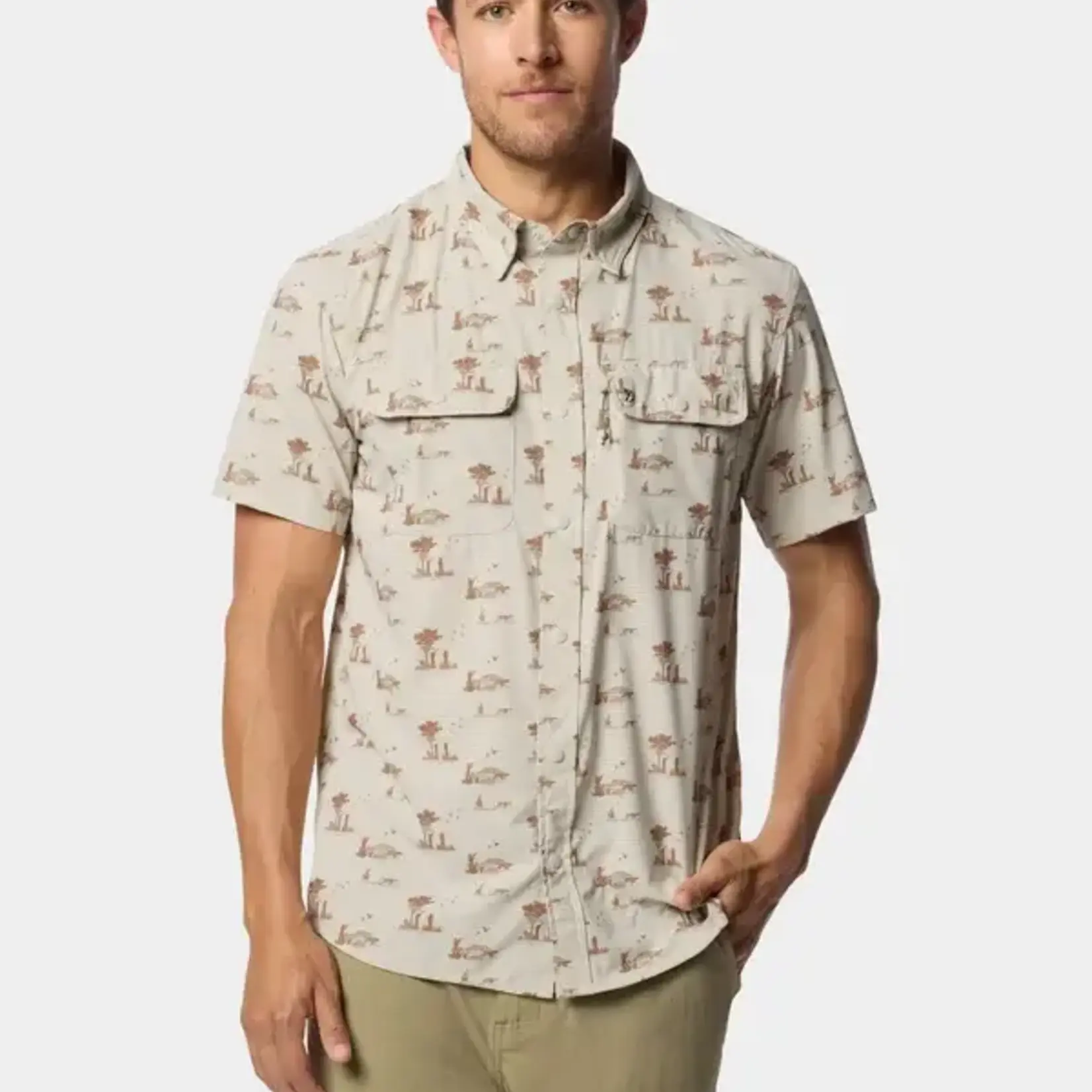 Duck Camp Cast & Blast Perforated Shirt - Short Sleeve