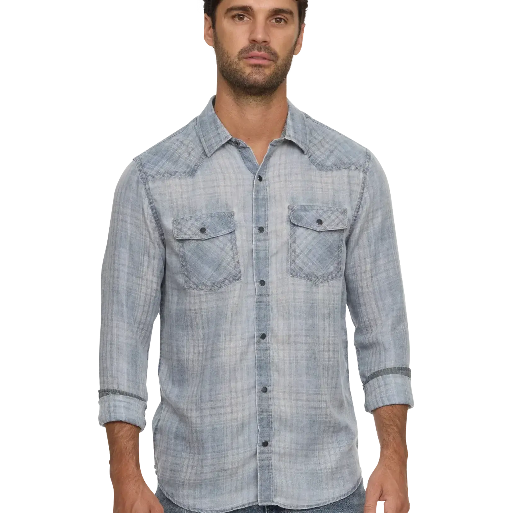 Flag and Anthem Millbrook LS Vintage Soft Western Shirt