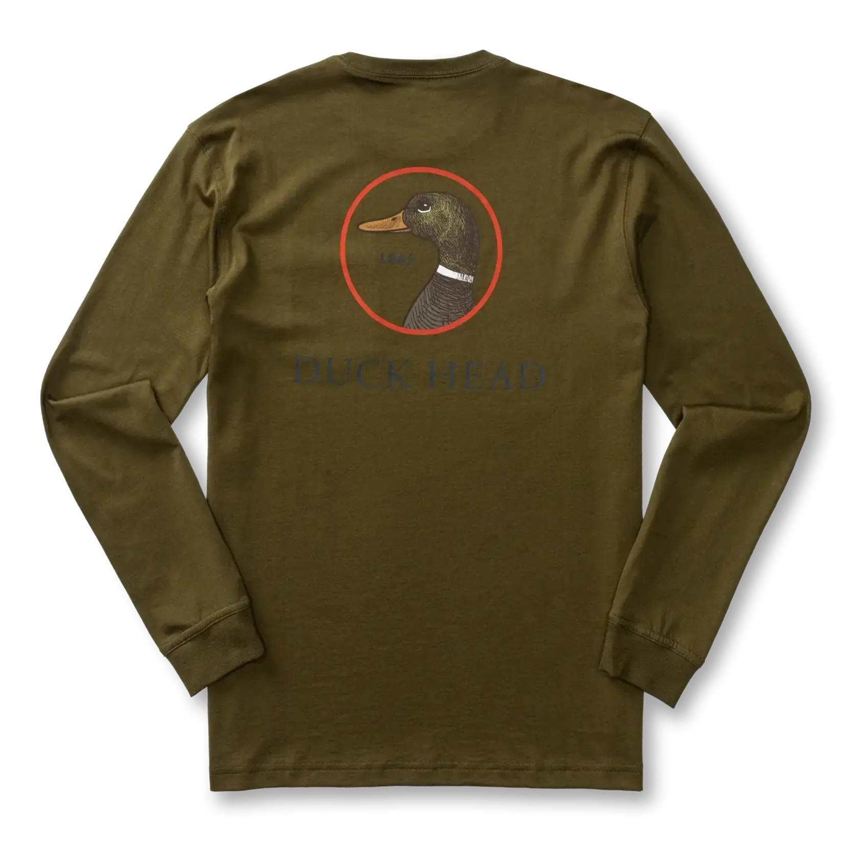 Duck Head LS Duck Head Logo T-Shirt