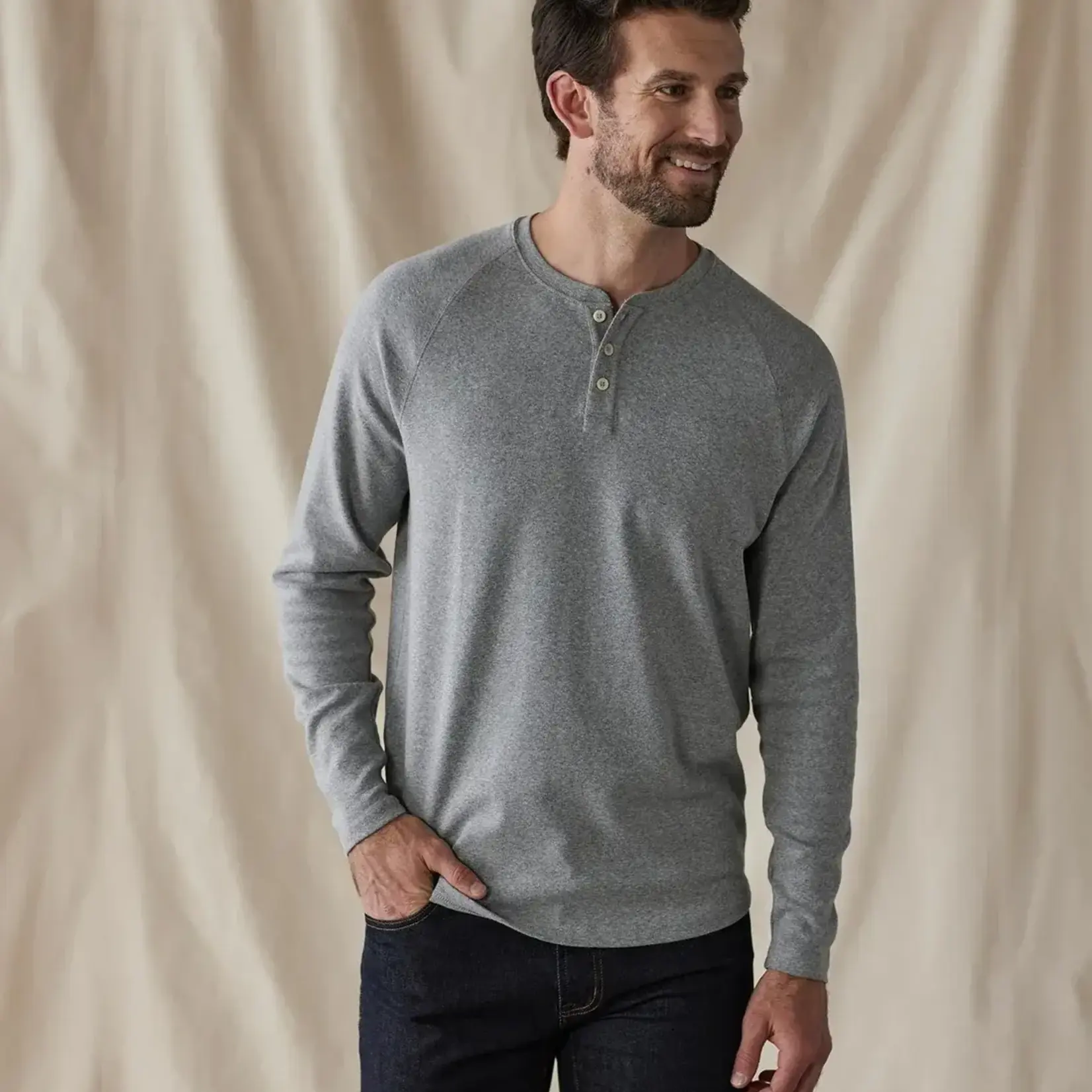 The Normal Brand Puremeso Everyday Henley