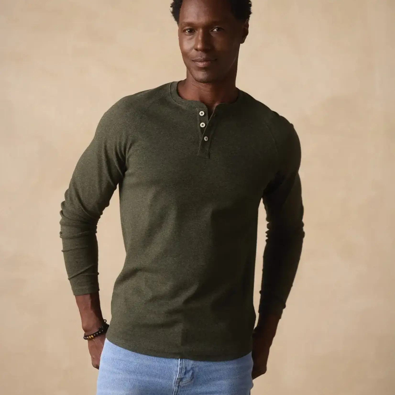 The Normal Brand Puremeso Everyday Henley
