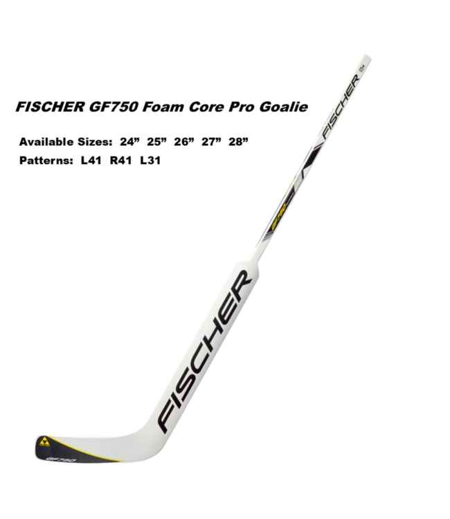 Fischer Fischer Hockey 750 Composite Sr Goal Stick Sr 25" L31