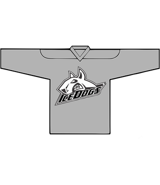 Ice Dog Practice Goalie Jersey Grey