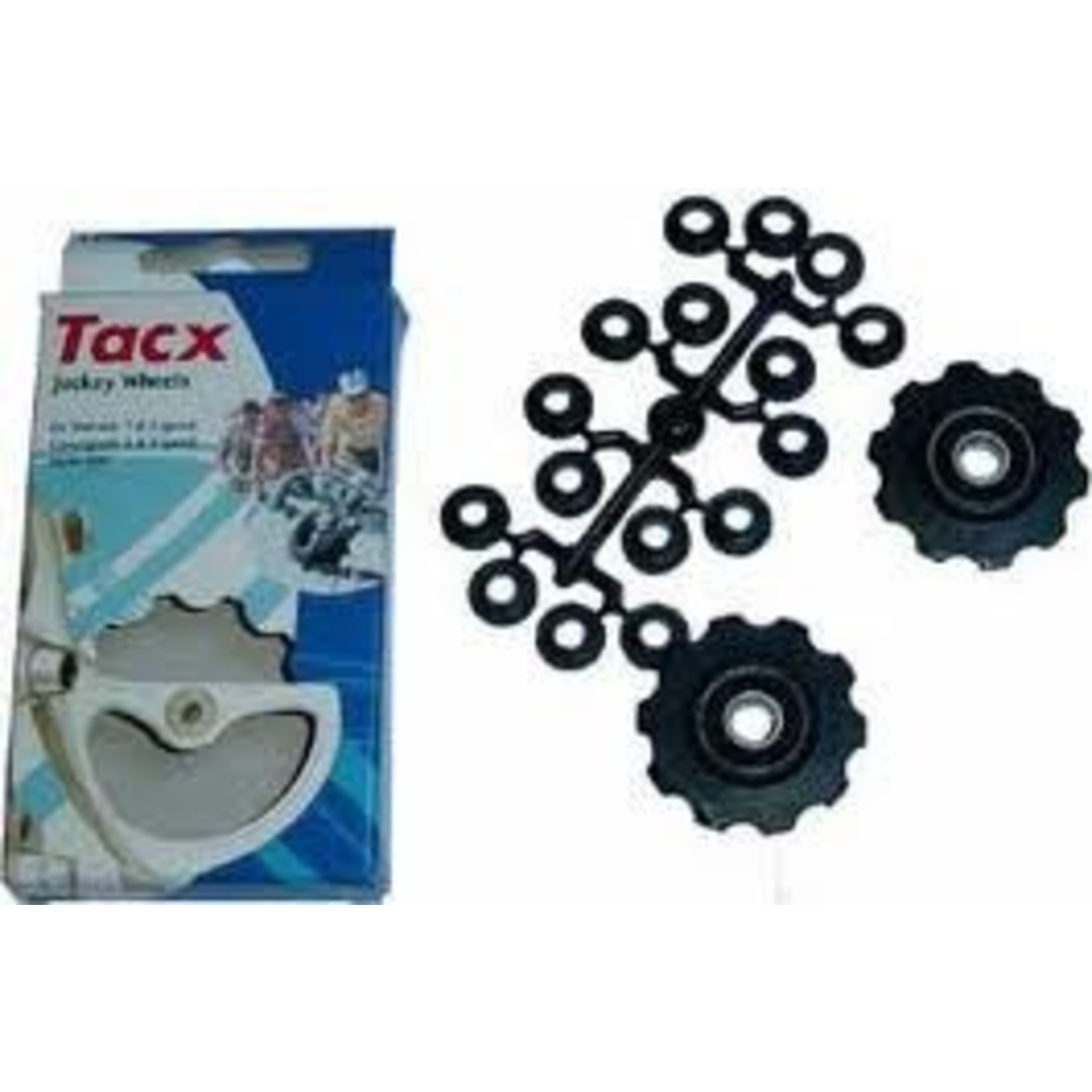 Tacx Tacx Jockey Wheels Shimano 9 & 10 speed stainless bearings t4060