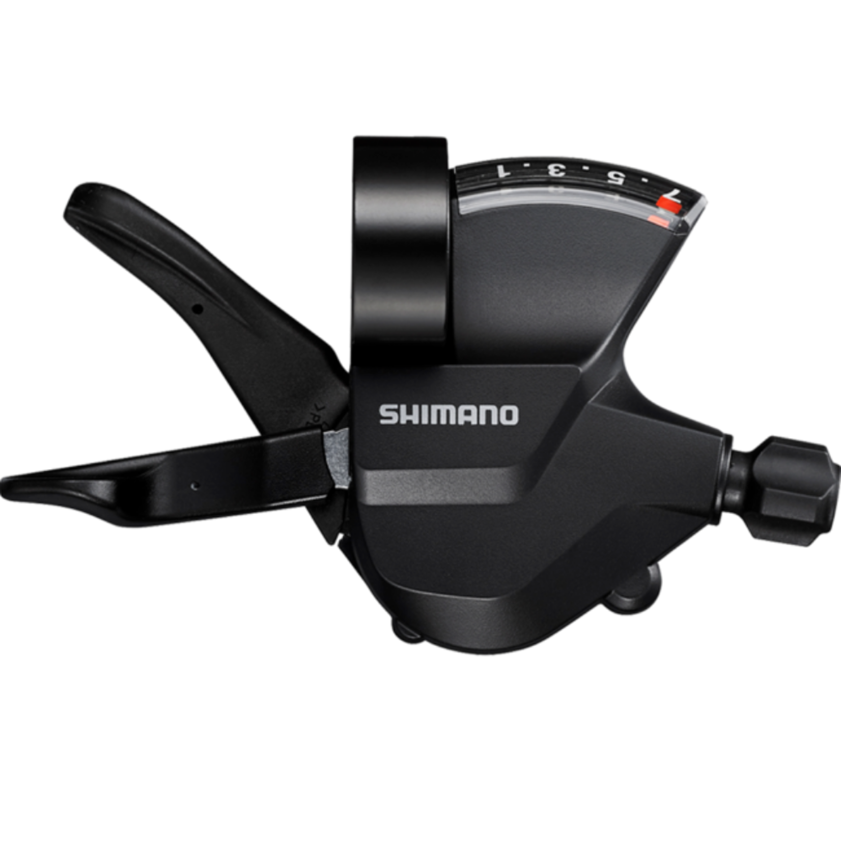 Shimano SHIFT LEVER, SL-M315-7R, RIGHT, 7-SPEED RAPIDFIRE PLUS, W/ OPTICAL GEAR DISPLAY