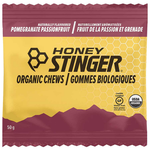 Honey Stinger Honey Stinger, Organic Energy Chews, Box of 12 x 50g, Pomegranate