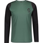 SCOTT trail progressive l/sl shirt smoked green/black M