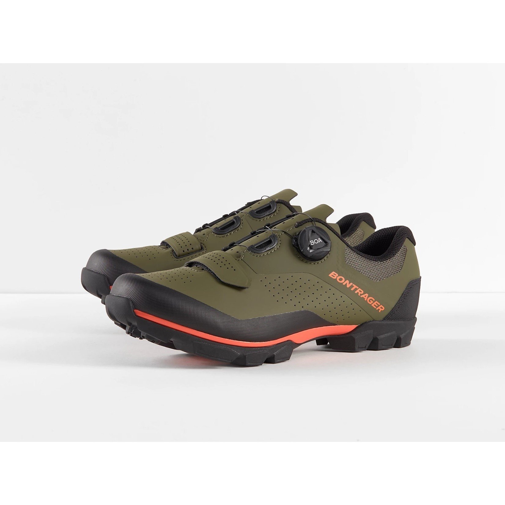 BONTRAGER Shoe Bontrager Foray Mountain 38.5 Olive Greyradioactive Og