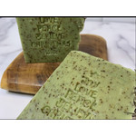 Fire Lake Soapery GREEN TEA & FIR NEEDLE BAR SOAP