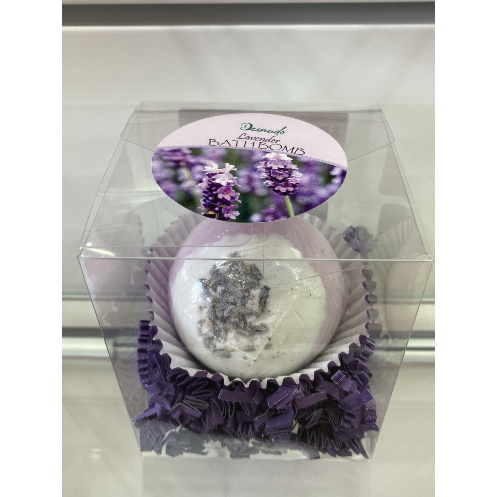 Desnudo BATH BOMB - LAVENDER