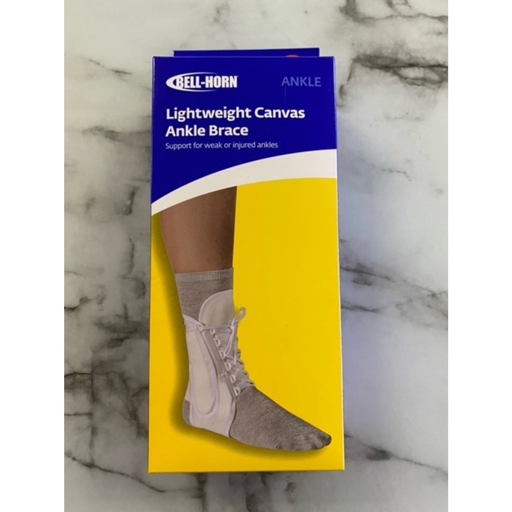 BELL-HORN Lightweight Canvas Lace-Up Ankle Brace