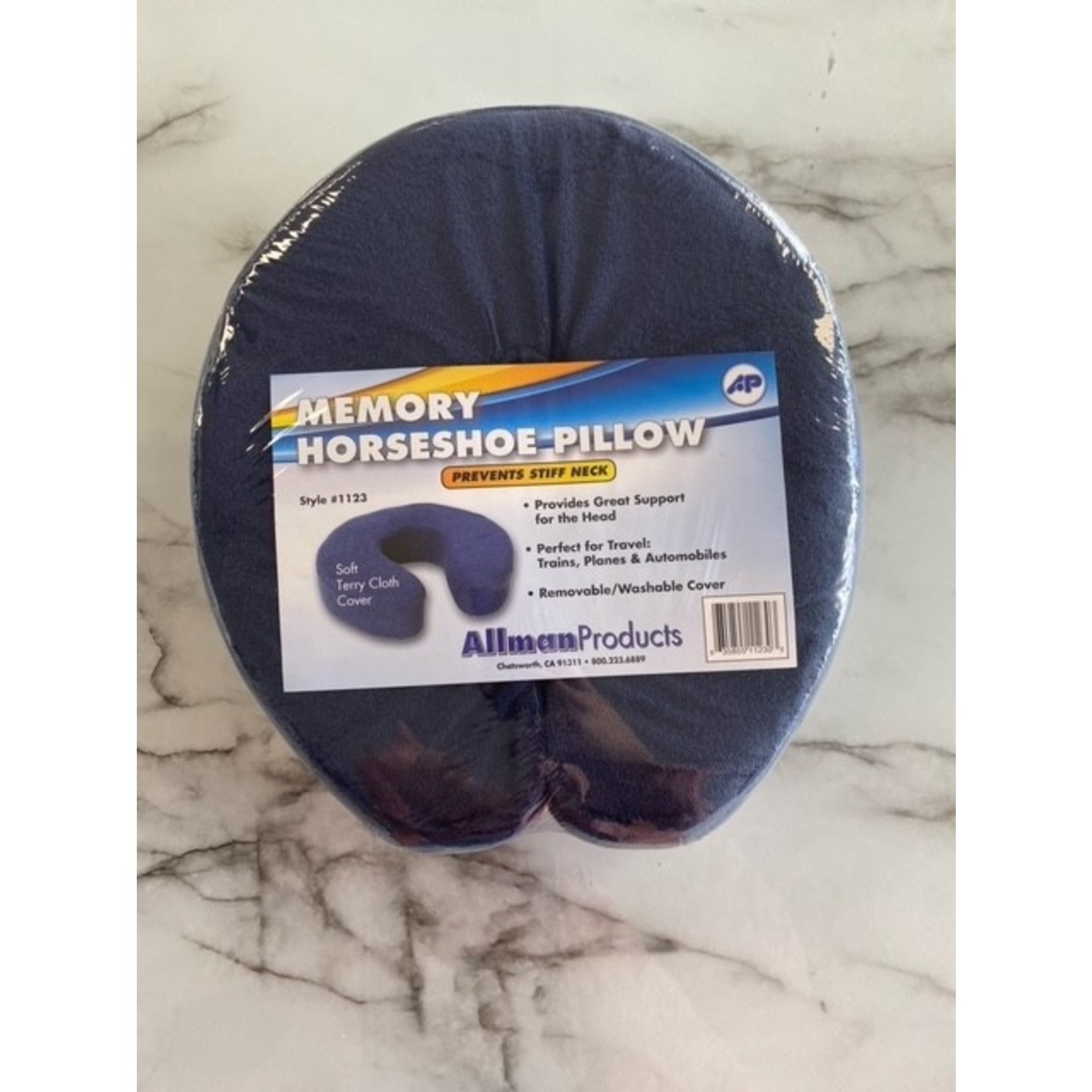 ALLMAN MEMORY FOAM HORSESHOE PILLOW