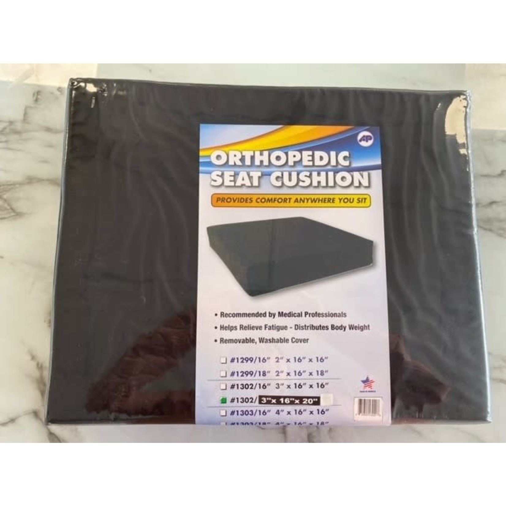 3" Foam Orthopedic Seat Foam Cushion Sunshine Medical Equipment