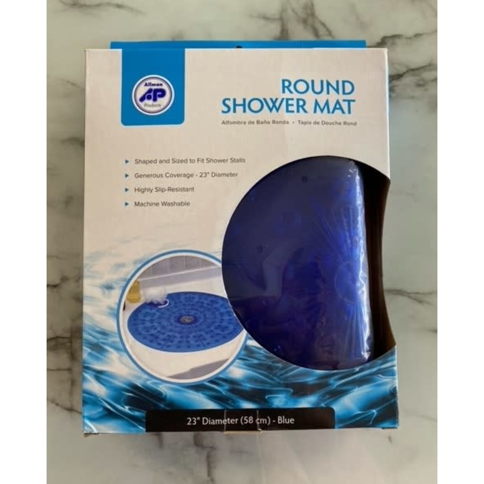 ALLMAN Round Shower Mat