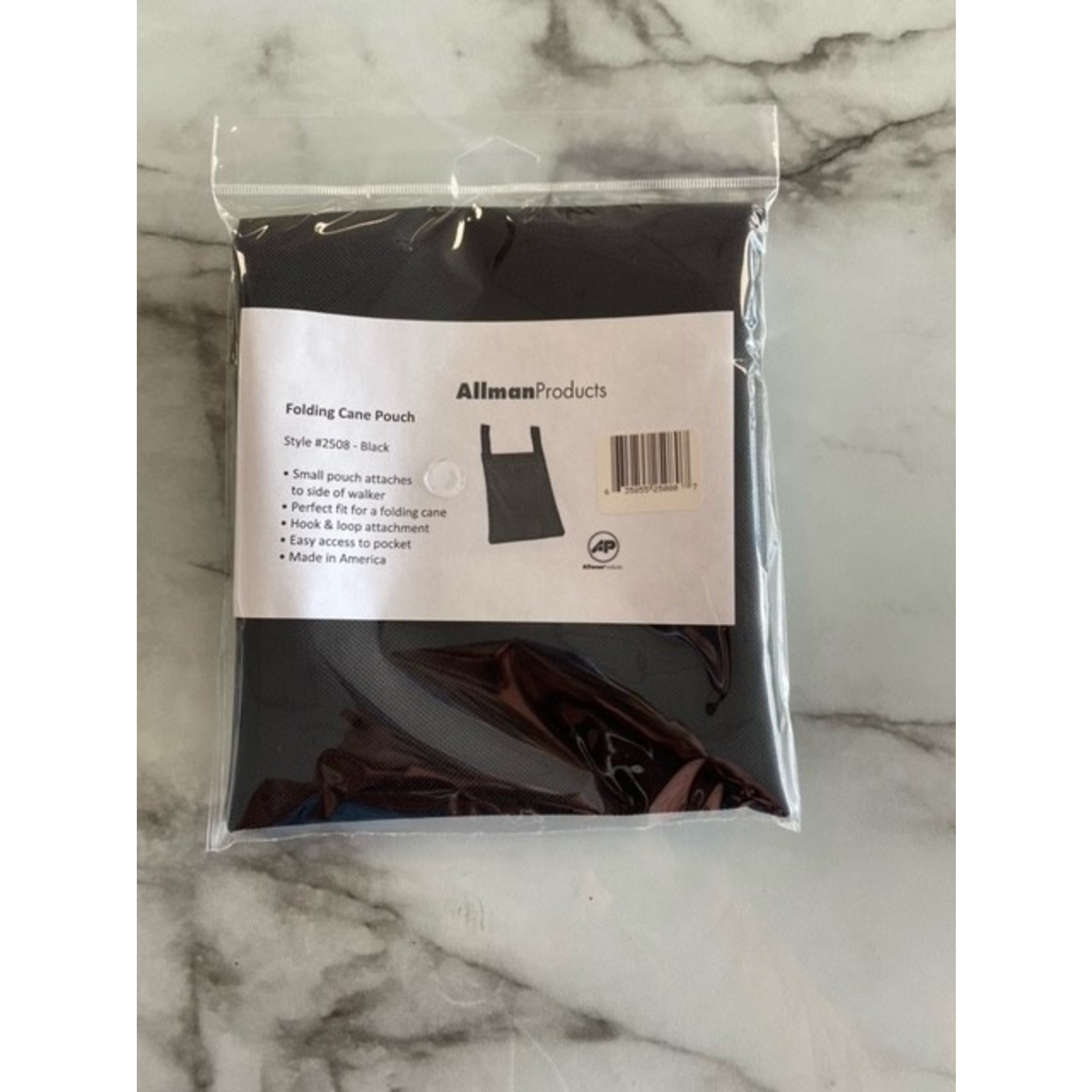 ALLMAN FOLDING CANE POUCH - BLACK