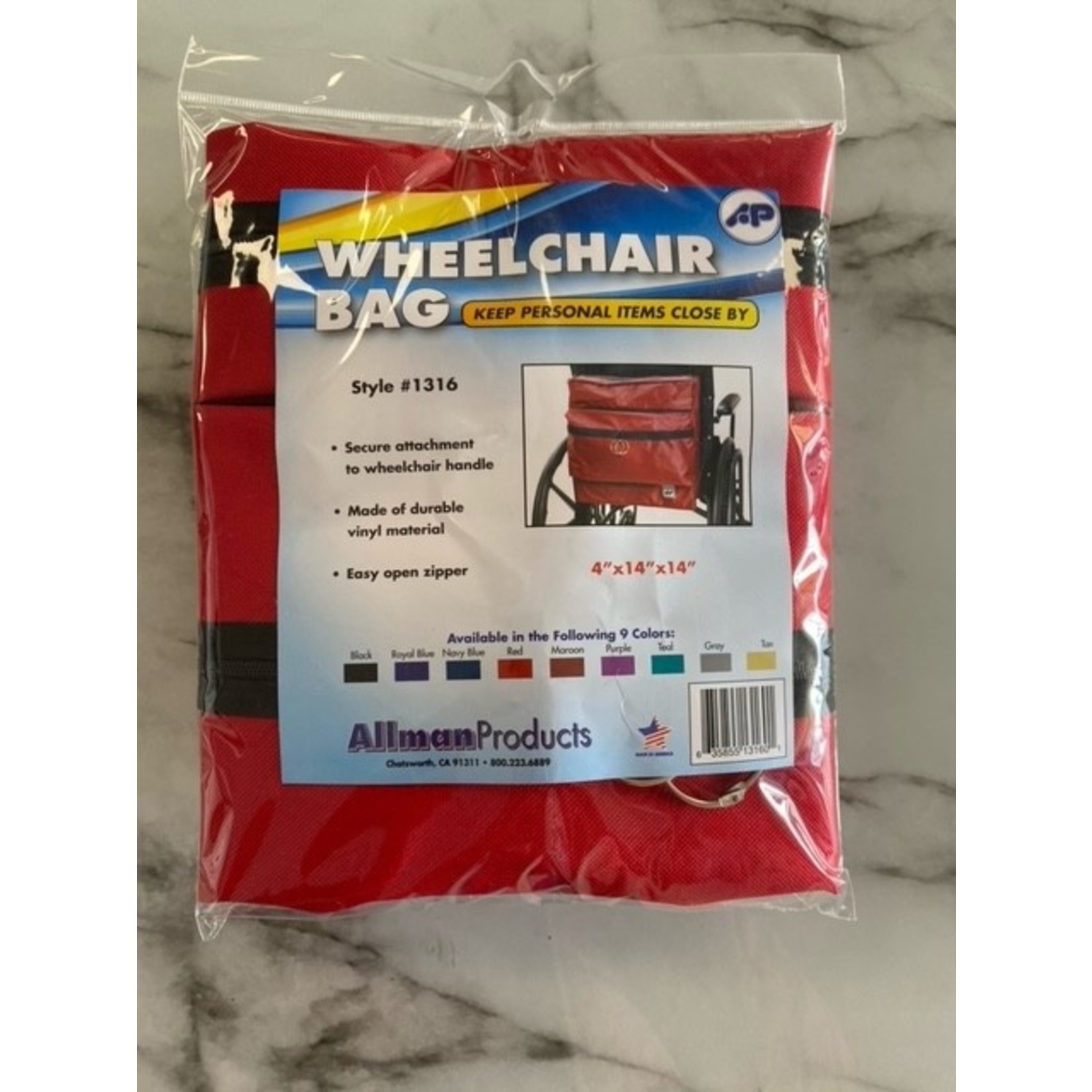 ALLMAN Wheelchair Bag