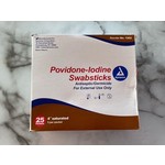 DYNAREX PACK OF 3 - DYNAREX POVIDONE-IODINE SWABSTICKS