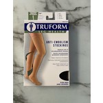 TRUFORM Unisex Anti-Embolism Stockings - 18 mmHg - Thigh High -  Closed Toe