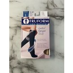 TRUFORM LADIES OPAQUE KNEE HIGH STOCKINGS 15-20 MODERATE CLOSED TOE