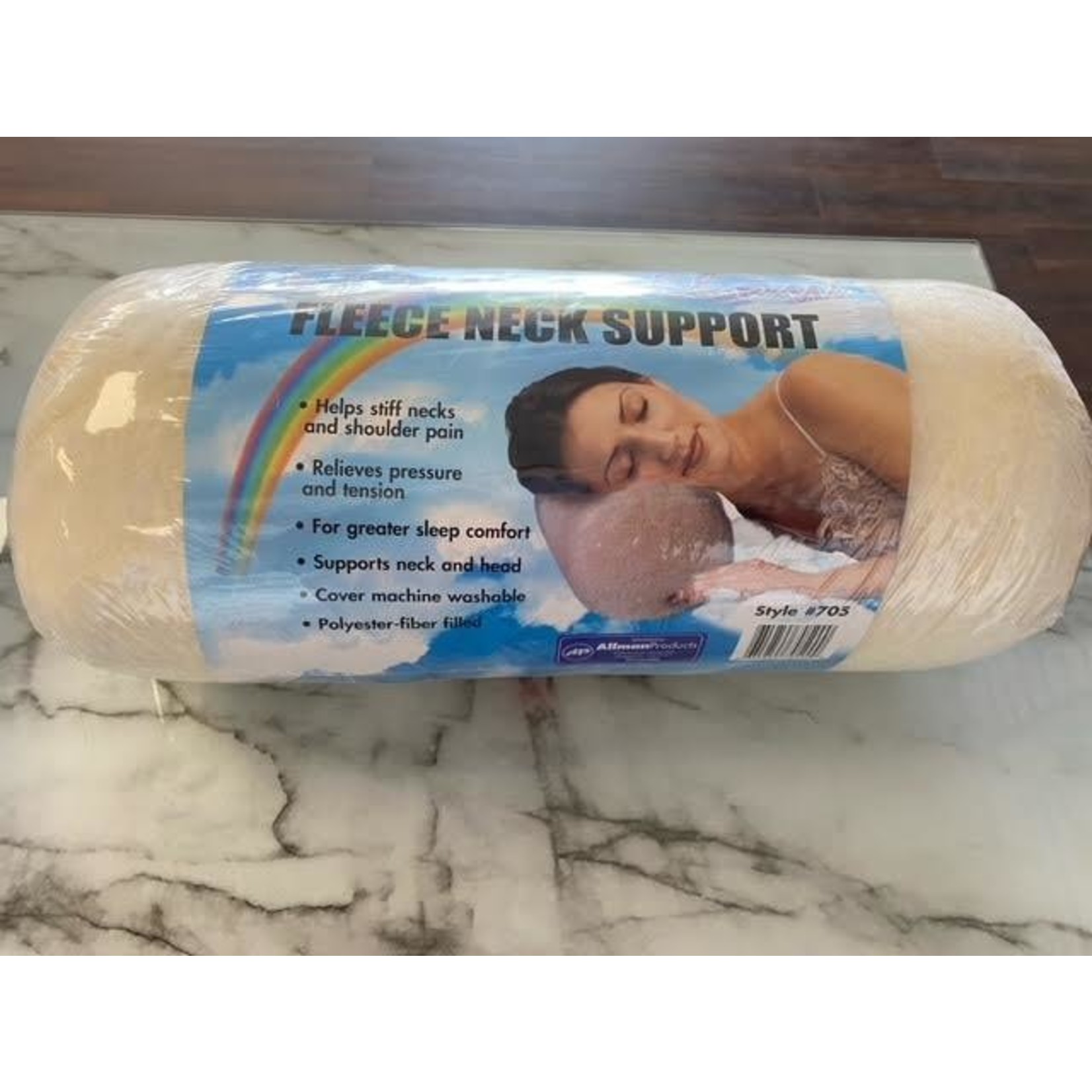 ALLMAN FLEECE CERVICAL PILLOW