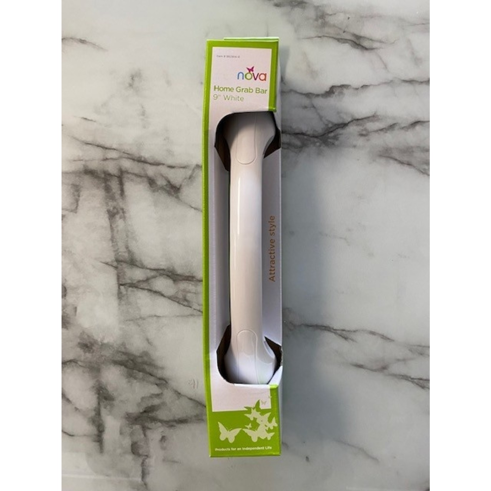 NOVA Home Grab Bar 9" White