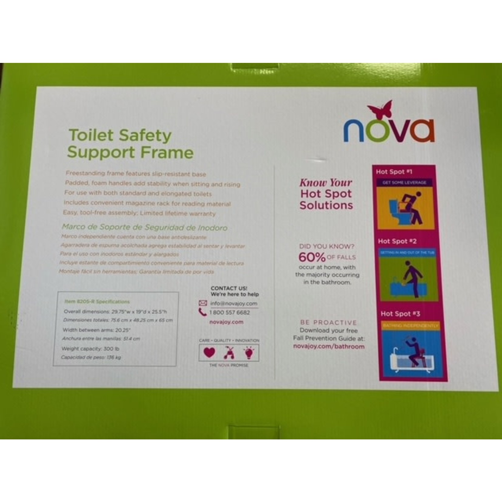 Toilet Safety Support Frame Sunshine Medical Equipment