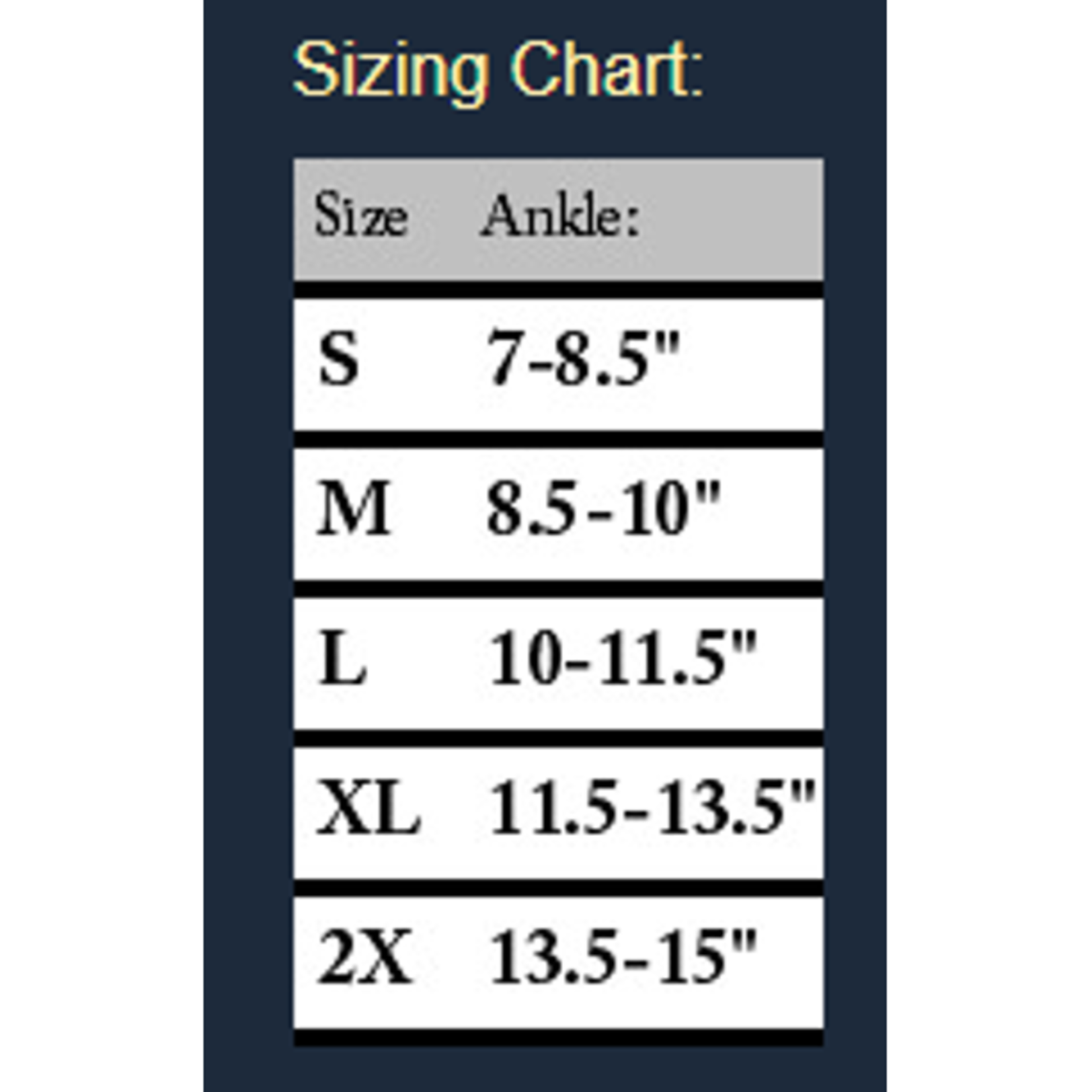 BELL-HORN Elastic Ankle Support