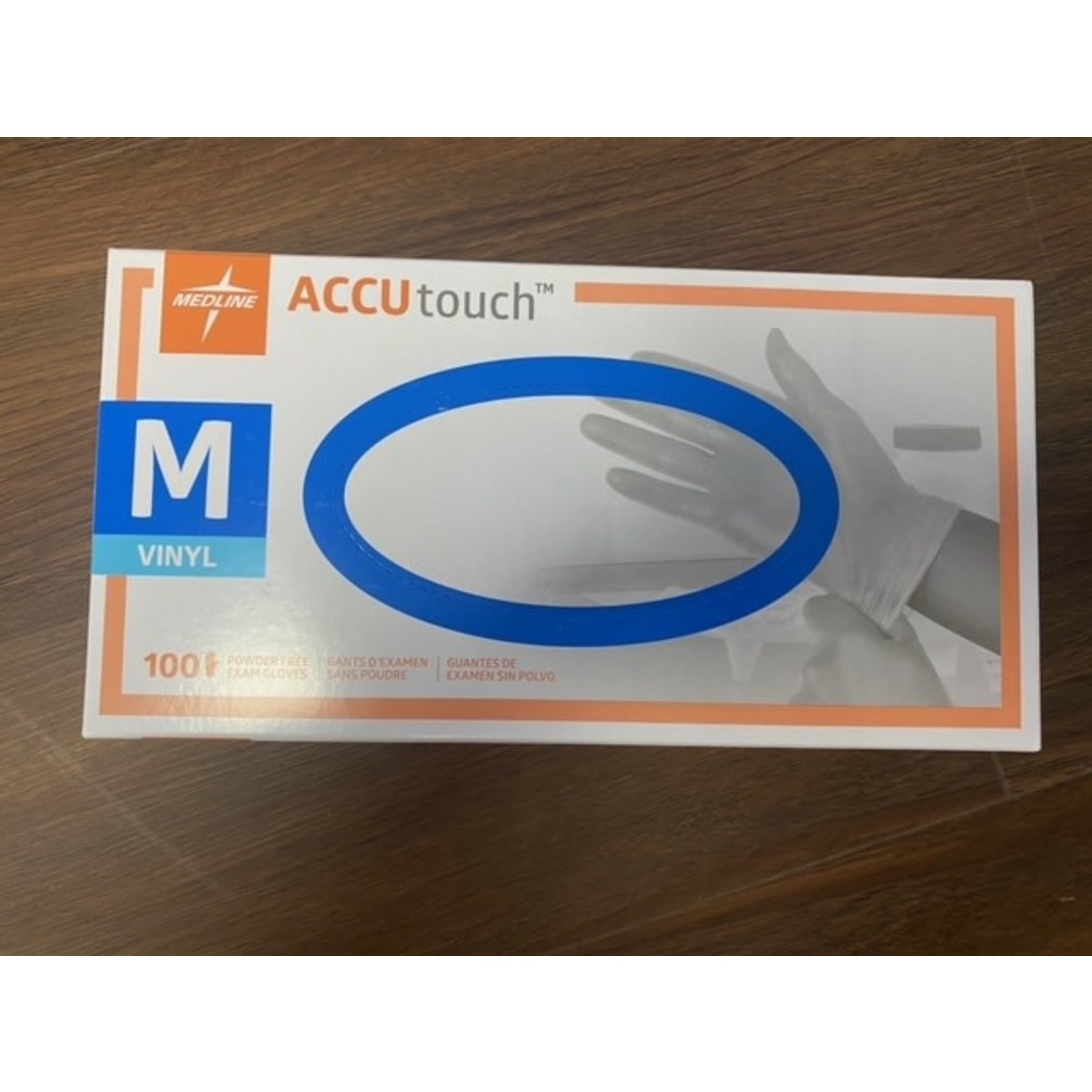 Medline Medline Accu-Touch Vinyl Gloves