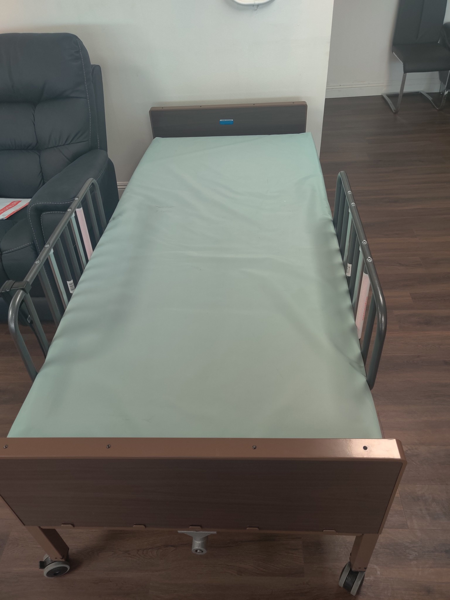 Medline SemiElectric Hospital Bed w/ Rails Sunshine Medical Equipment