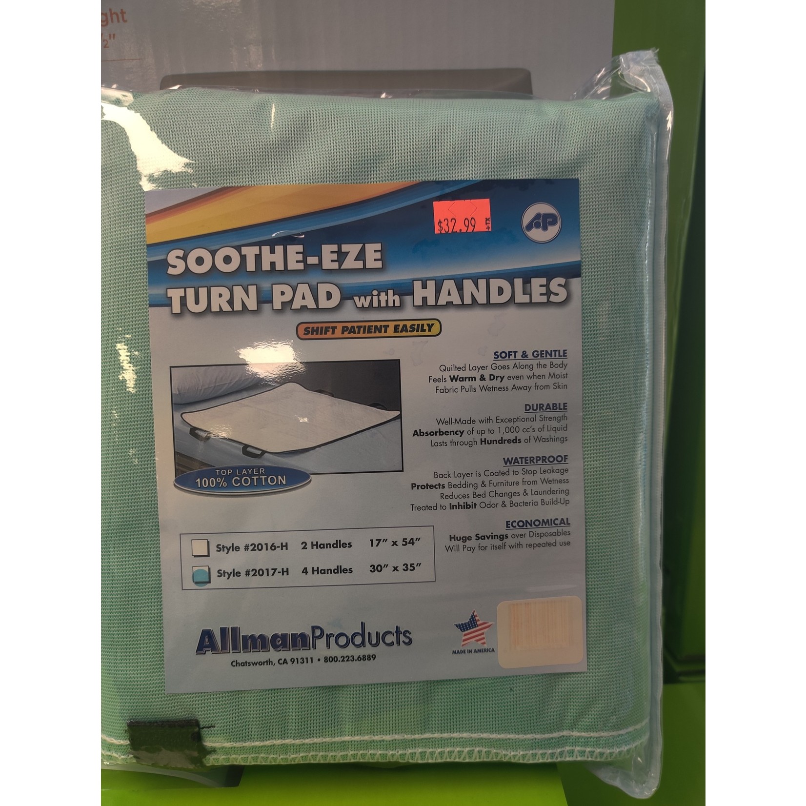 ALLMAN Soothe-Eze Reusable Underpads