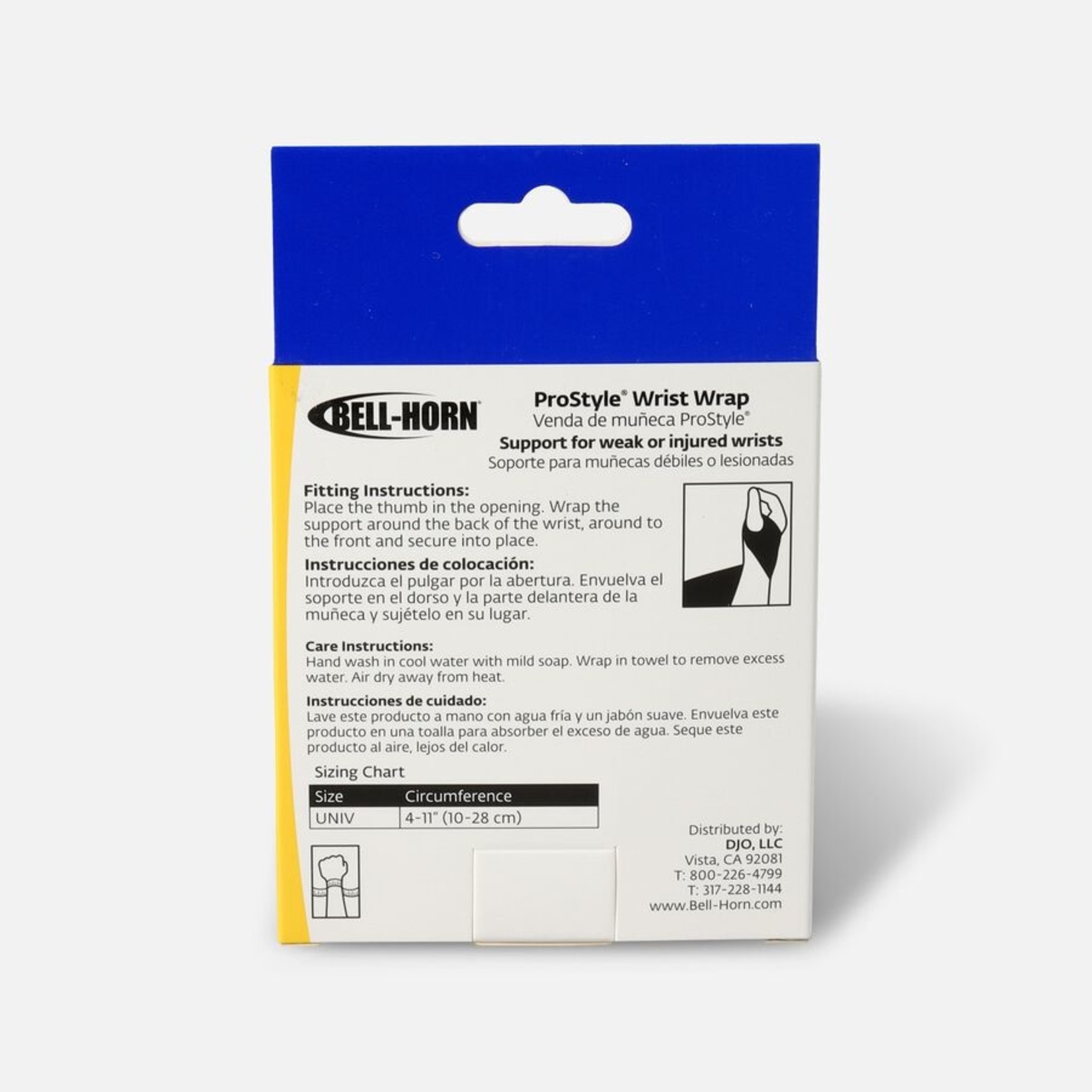 BELL-HORN ProStyle Wrist Wrap