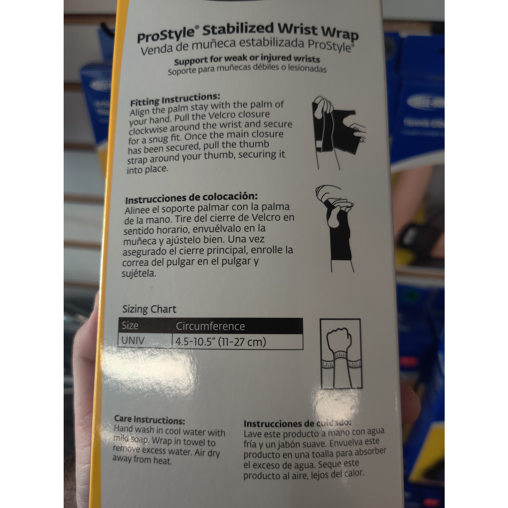 BELL-HORN ProStyle Stabilized Wrist Wrap