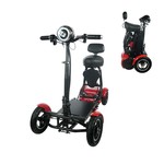 ComfyGo MS|3000 Foldable Mobility Scooter - Red - 16miles