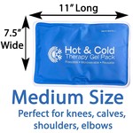 Roscoe Medical Hot & Cold Therapy Gel Pack 7.5" x 11"