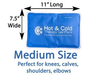 Roscoe Hot & Cold Reusable Gel Pack, 5 x 10