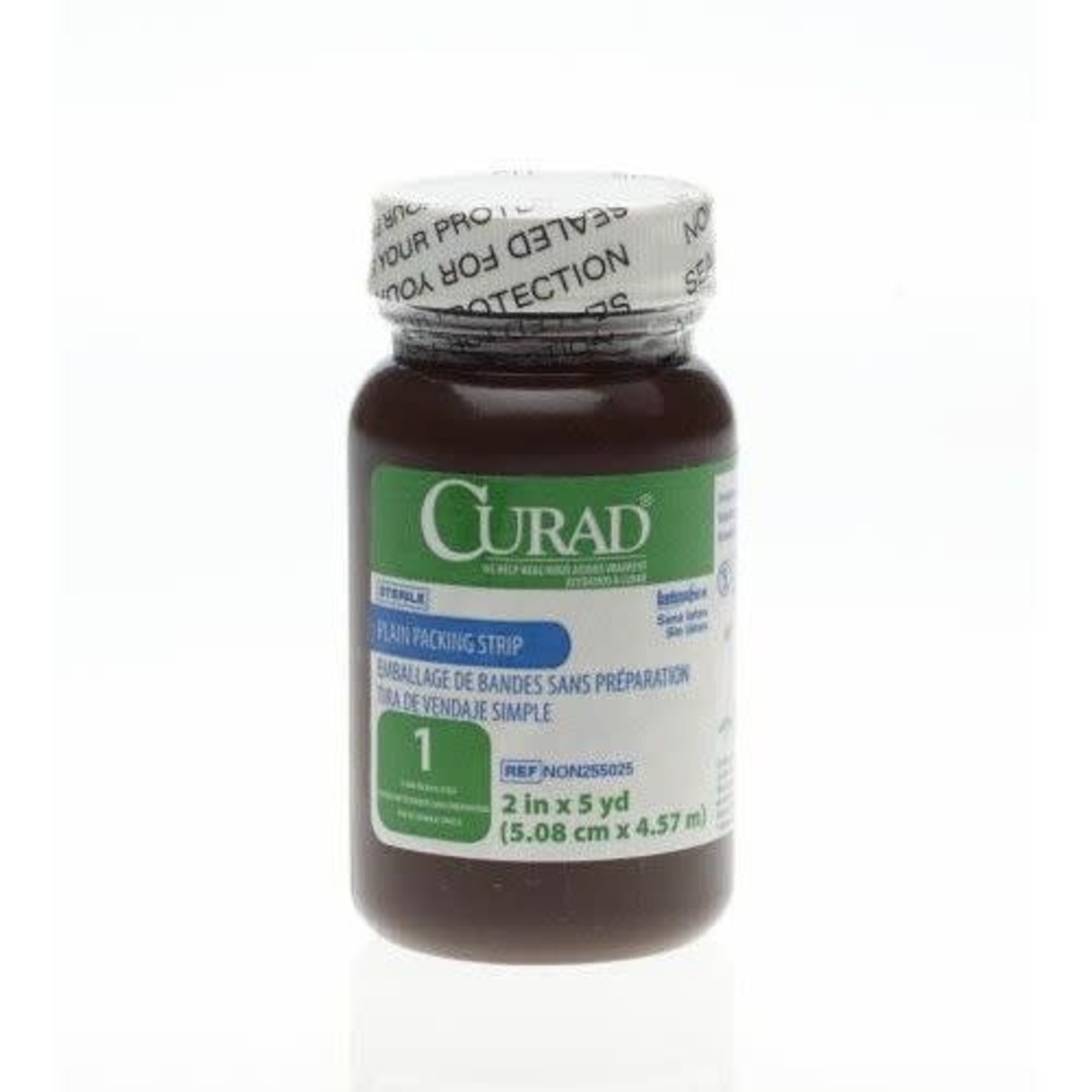 CURAD 2 in x 5 yd Plain Packing Strips, Sterile - NON255025