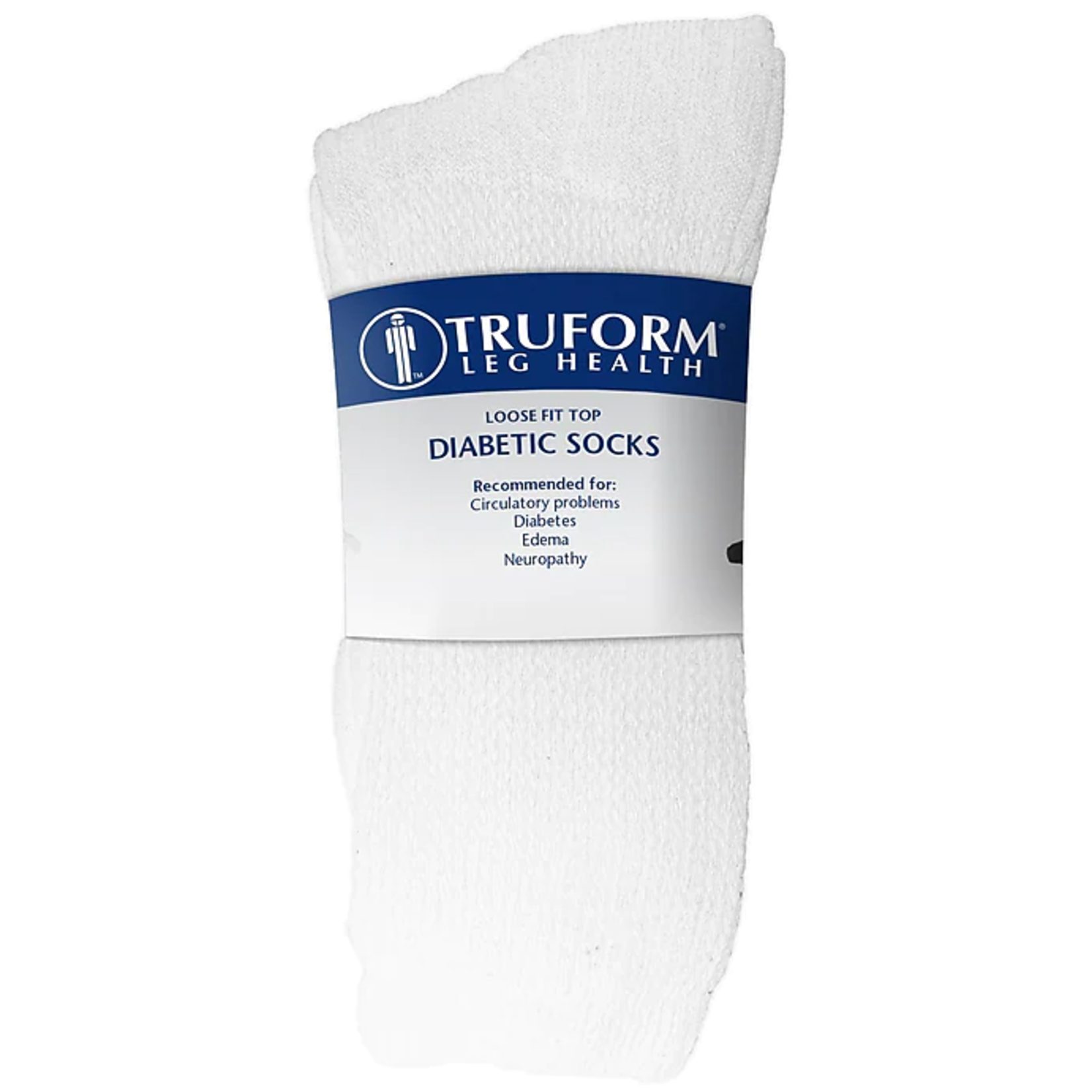 Truform Loose Fit Top Diabetic Socks (3 Pair)