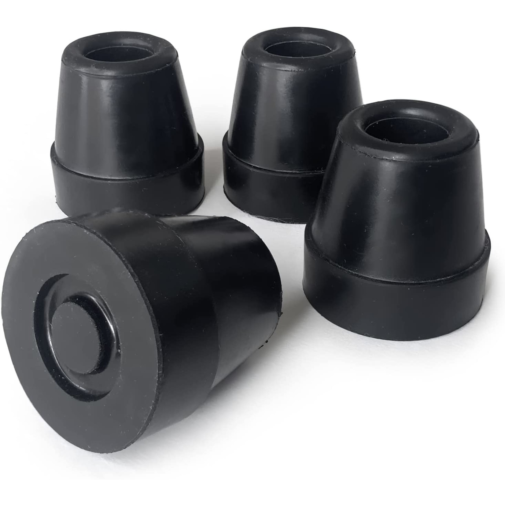5/8" Shaft Large Base Quad Cane Tips (4pk)