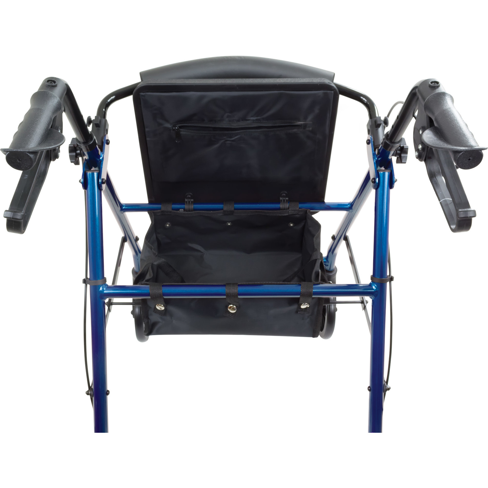 ProBasics Aluminum Rollator with 6-inch Wheels, Blue