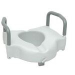 ProBasics Raised Toilet Seat with Lock and Arms